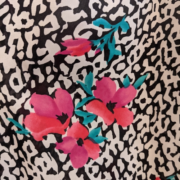 Vtg Kathy Comelli Lady Shapely floral skirt set - Picture 3 of 7